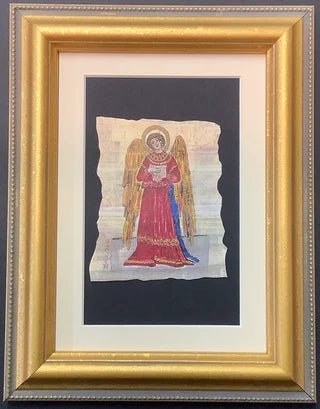 Carol McCrady Studio November angel framed