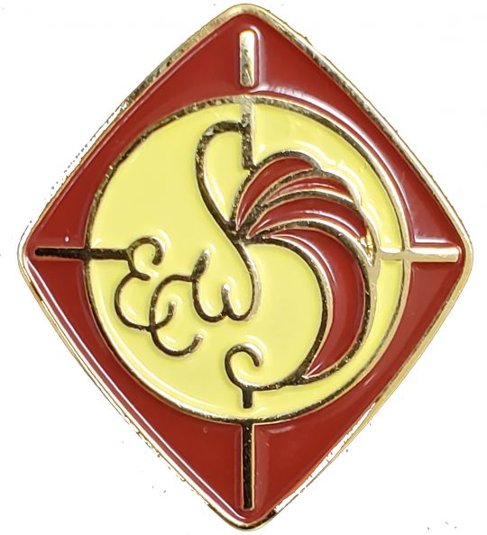 Episcopal Shield Women (ECW) Pin Large 1 1/2" B-81-L