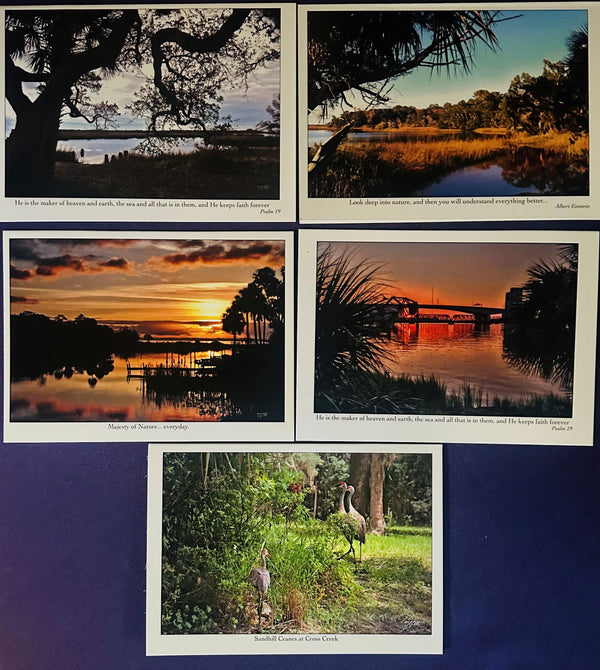 Jacksonville Scenic Note Cards-by Doug Mine