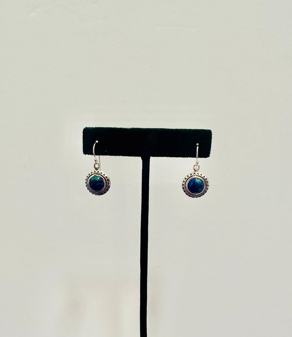 Sterling silver drop earrings
