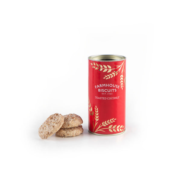 Farmhouse Biscuit Red & Gold Toasted Coconut Tube, #757