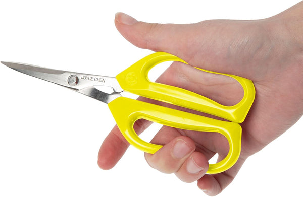 Joyce Chen Original Unlimited Kitchen Scissors All Purpose Kitchen Shears With Comfortable Handles: comes in yellow blue or red,