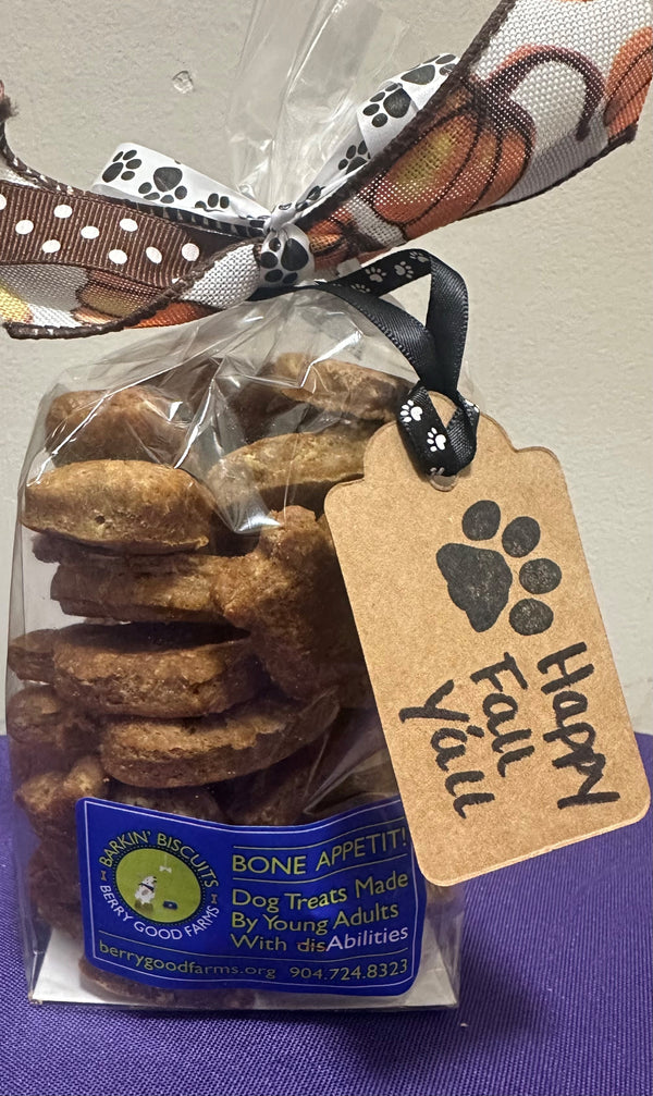 Berry Good Farms Fall 2025 Dog Biscuit bags
