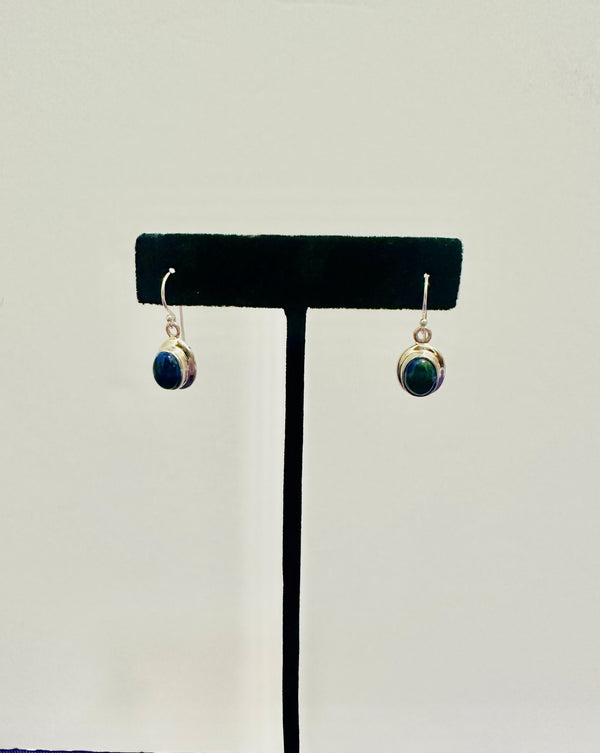 Sterling silver drop earrings