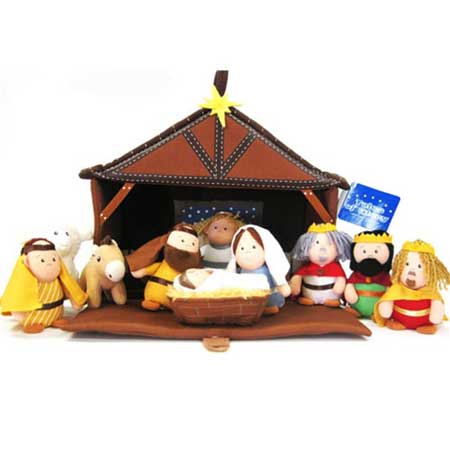 CGD Plush Nativity Toy Full Set, SKU CGD8224