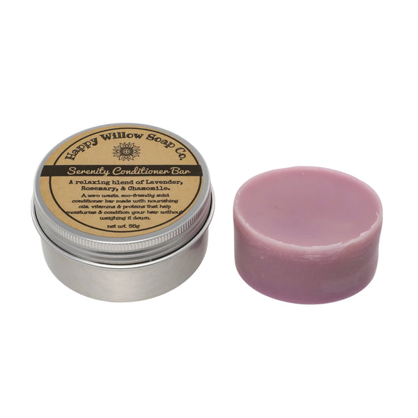 Happy Willow Mini Conditioner Bar: Serenity-Lavender