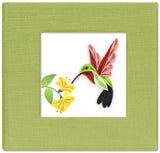 Quilling Card Hummingbird sticky note GNB400