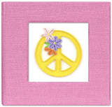 Quilling Card Peace Sign Sticky note cover GNB446