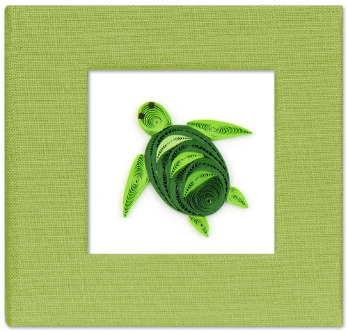 Quilling Card Sea Turtle Sticky Note Cover GNB411