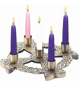 TSG Celtic Advent Wreath Silver